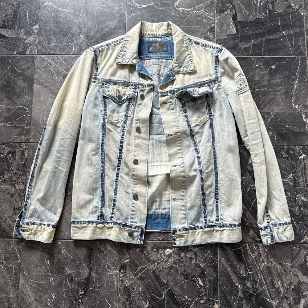 RARE Robin’s Jean Embroidered Denim Jacket – Motorcycle Club Edition